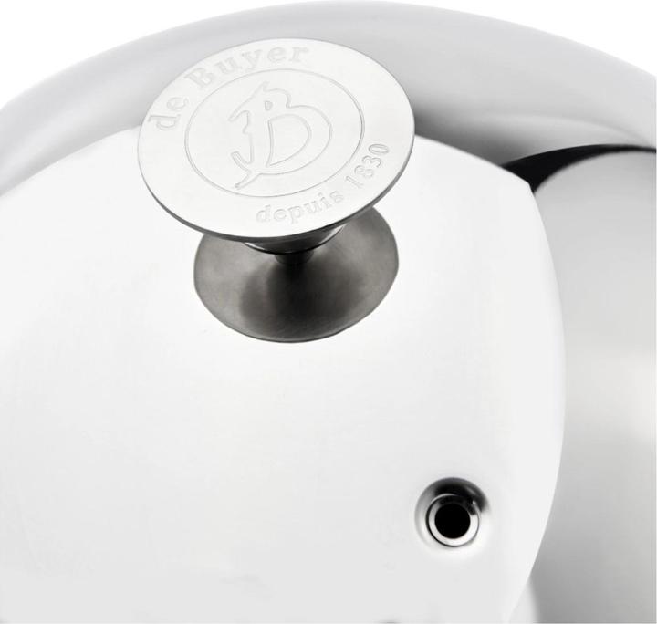Immagine prodotto de Buyer Campana Da Pranzo In Acciaio Inox Con Manopola + Apertura A Vapore 30cm (32.50 cm, Acciaio)