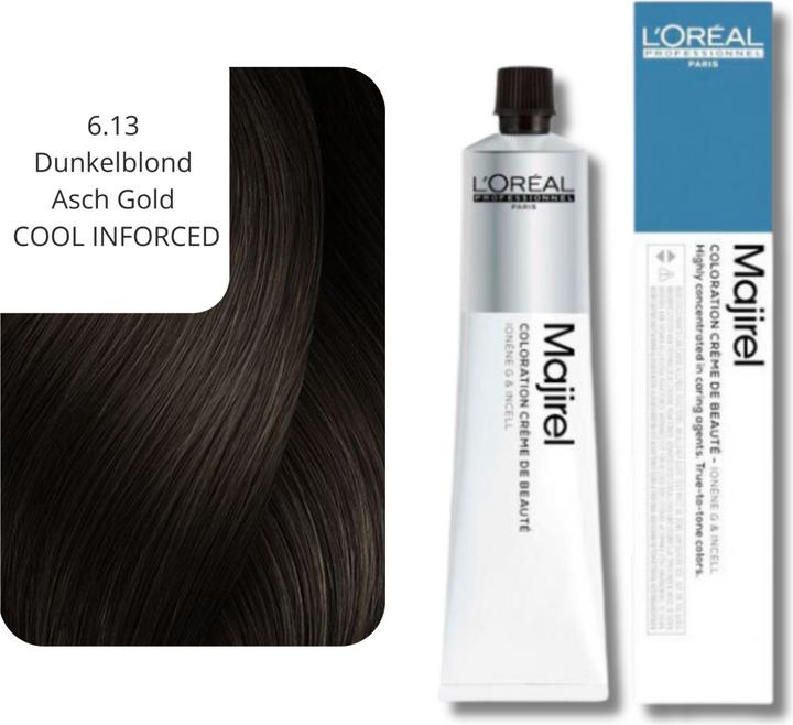 Immagine prodotto L'Oréal Professionnel Majirel (6.13 Biondo Scuro Cenere Oro Cool, 6.13 Biondo Scuro Cenere Oro RC)