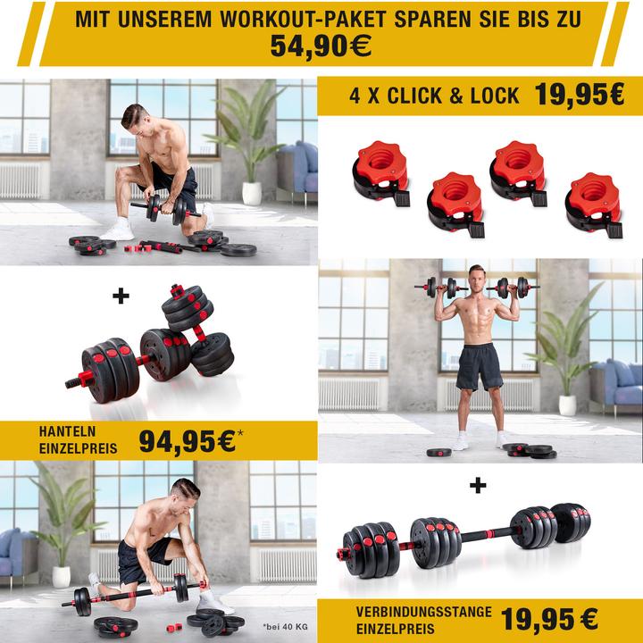 Actual product image Sportstech AH150 (8 x 1.25 kg)
