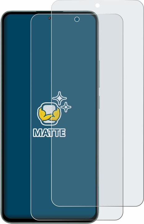 Actual product image BROTECT Anti-glare screen protector matt (2 Piece, Xiaomi 13T)