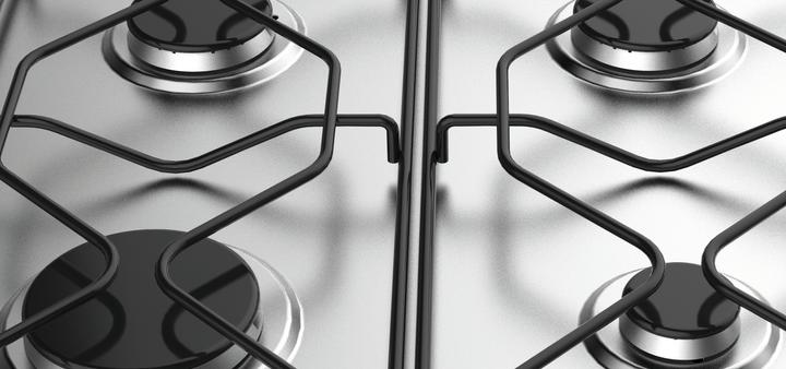 Immagine prodotto Indesit PAA 642 IX/I WE1 Stainless steel Da incasso 58 cm Gas 4 Fornello(i)