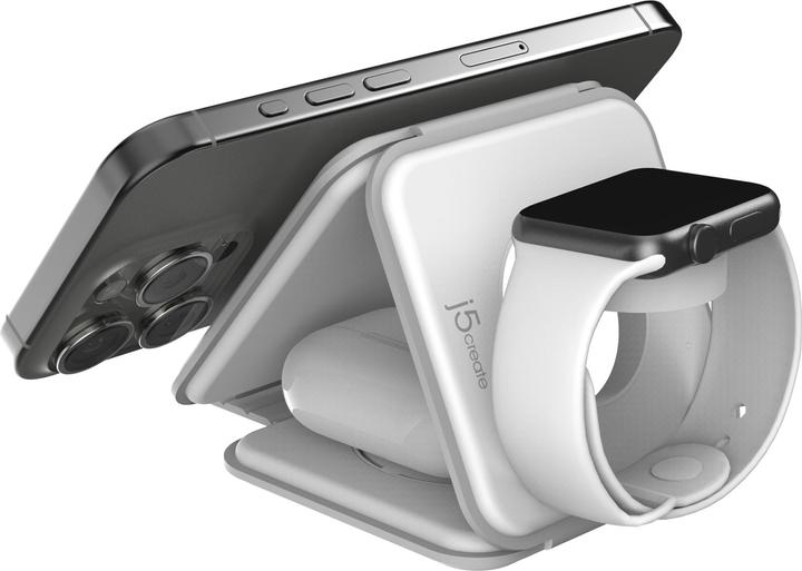 Image du produit j5Create QI2 3-IN-1 MAGNETIC TRAVEL (15 W)