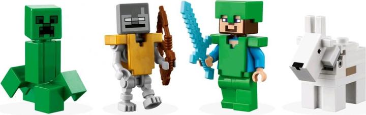 Actual product image LEGO The Iced Peaks (21243, LEGO Minecraft)