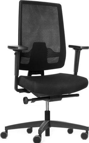 Actual product image Dauphin Swivel chair ID 7055 plastic black