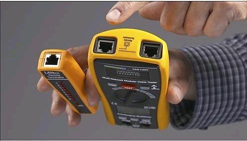 Produktbild Pancontrol Kabeltester PAN LAN1, 600, 162 x 74,5 x 44 mm (CAT II 600V, CAT III 300V)