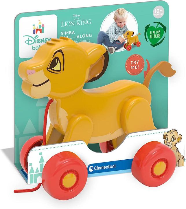 Actual product image Clementoni Baby Disney wooden walking figure - Simba