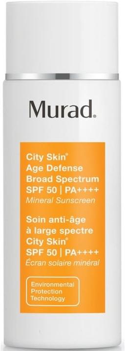 Image du produit Murad City Skin Age Defense Sunscreen SPF 50 I PA++++ 50 ml (Crème solaire visage, SPF 50, 50 ml)