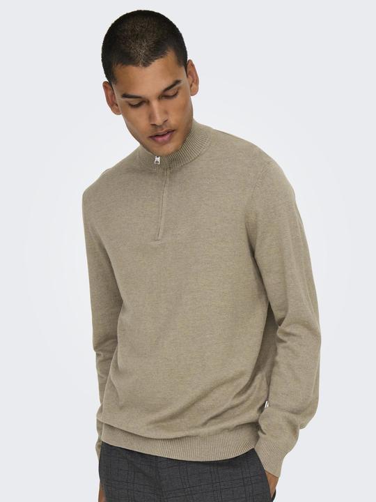 Actual product image Only & Sons Regular fit round neck pullover knitted jumper (XL)