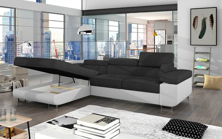 Actual product image ELTAP Armando (Corner sofa, 4-seater, Sofa bed)