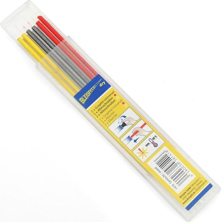 Immagine prodotto Bleispitz Ricariche di ricambio miste (Mine di ricambio, Rosso)