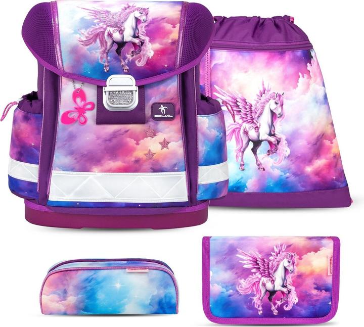 Image du produit Belmil CLASSY Schulrucksack-Set Pegasus (19 l)