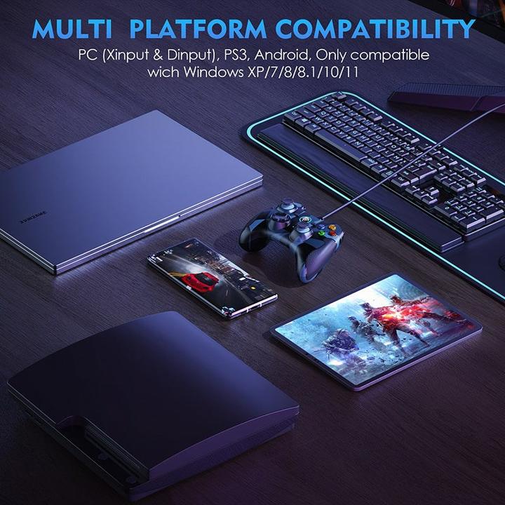 Image du produit EasySMX ESM-9013-BLA-BLU (PS3, Android, PC)