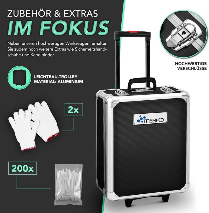 Produktbild Tresko Werkzeug Set (949 Teile)