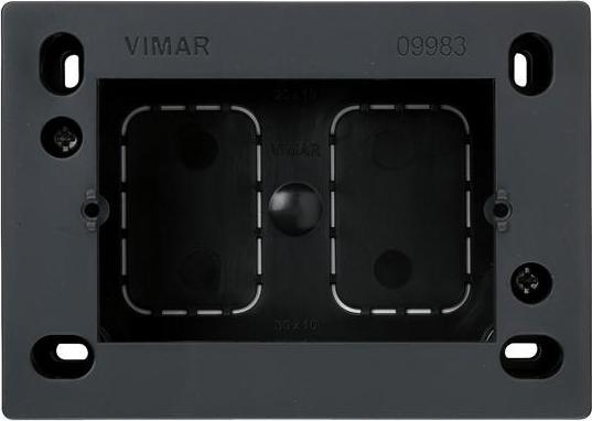 Actual product image Varia 09983 - Surface Mounting Box 3M for UAP-IW, grey
