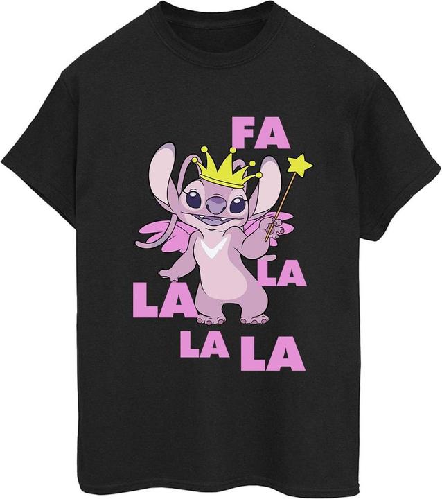 Image du produit Disney - T-shirt LILO & STITCH ANGEL FA LA LA - Femme (XXL)