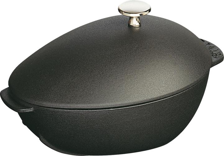 Staub Marmite à moules (25 cm, Cocotte + faitout, Fonte)