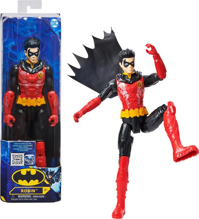 Actual product image Spin Master 6062923 BATMAN Personaggio Robin Tech in scala 30 cm