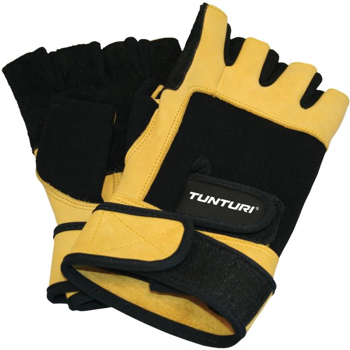 Immagine prodotto Tunturi Krafttraining-Handschuhe aus Leder "High Impact" (S)