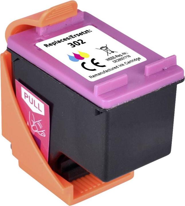 Immagine prodotto Renkforce La cartuccia d'inchiostro sostituisce la cartuccia HP HP 302 (F6U65AE) compatibile con i colori (M, C, Y)