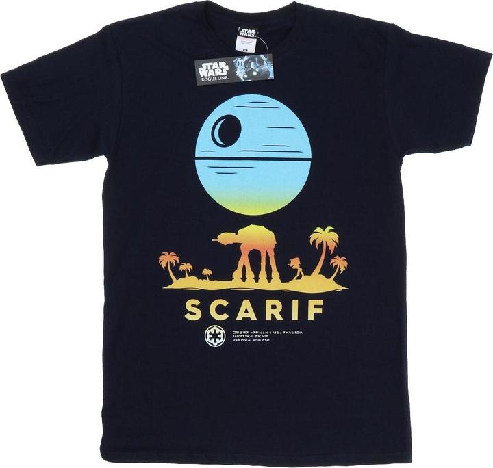 Star Wars Rogue One Scarif Sunset TShirt