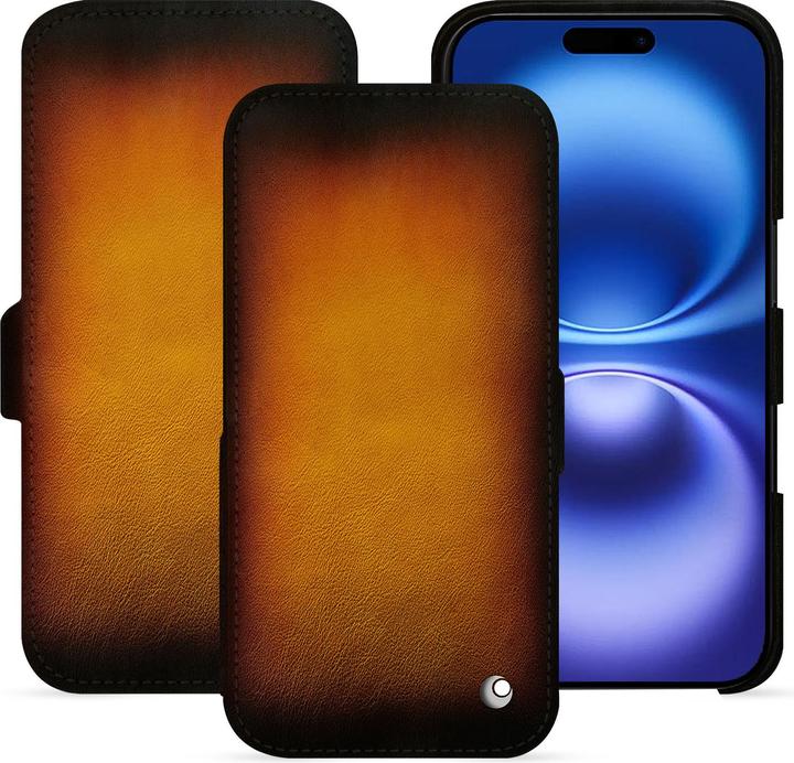 Productafbeelding Noreve Lederen omslag horizontaal (Apple iPhone 16)