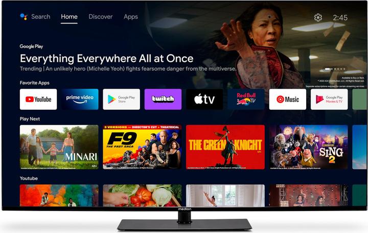 Immagine prodotto Medion LIFE® X15071 (MD 30922) Android TV (50", LCD, 4K)