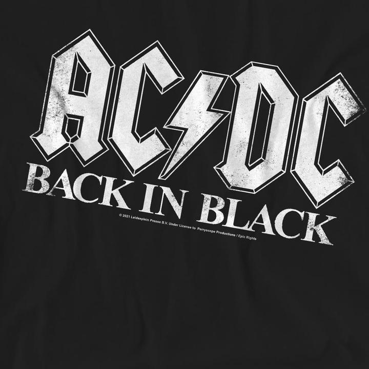 Image du produit AC/DC - T-shirt BACK IN BLACK - Adulte (L)