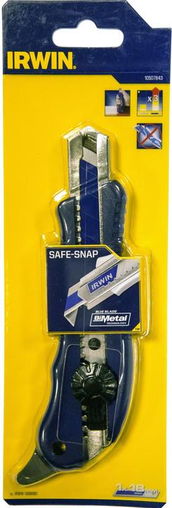 Image du produit Irwin Cutter lame sécable 18 mm, pour acheteurs de moquette, vis de blocage, 10507843 (Cutters)
