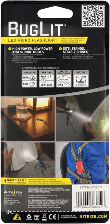 Produktbild Nite Ize Buglit (14.70 cm, 6 lm)