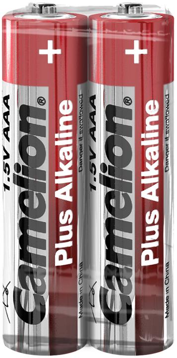 Actual product image Camelion Plus Micro AAA LR 03 alkaline battery (2 pieces) (shrink-wrapped) (2 pcs., AAA, 1250 mAh)