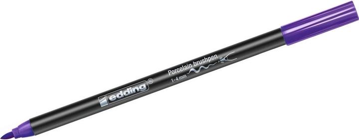 Produktbild Edding Porzellanmalstift Brushpen (Violett, 4 mm, 1 x)