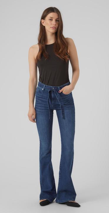 Immagine prodotto Vero Moda VMSIGA Jeans a vita alta con cintura svasata (W28/L32)