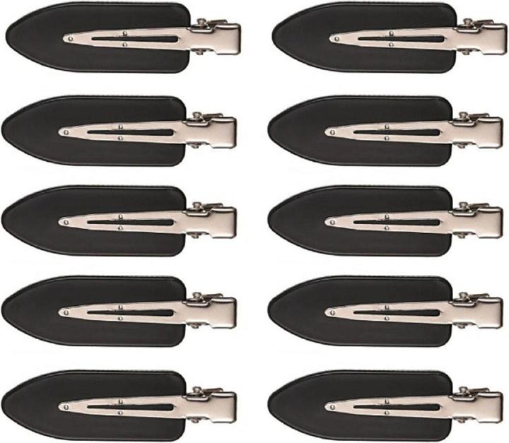 JTI 10x professionelle Haarspangen - Schwarz (10 Stk.)
