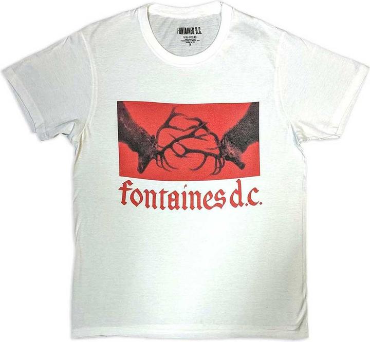Immagine prodotto Fontaines D.C. Maglietta Gotico Logo Adulto Unisex (S)