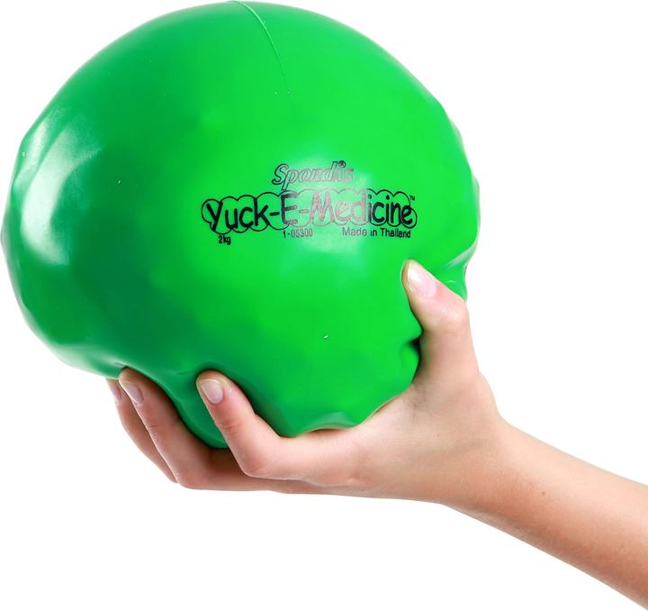 Actual product image Spordas Medicine Ball Yuck-E-Medicine Ball (2 kg, 160 mm)