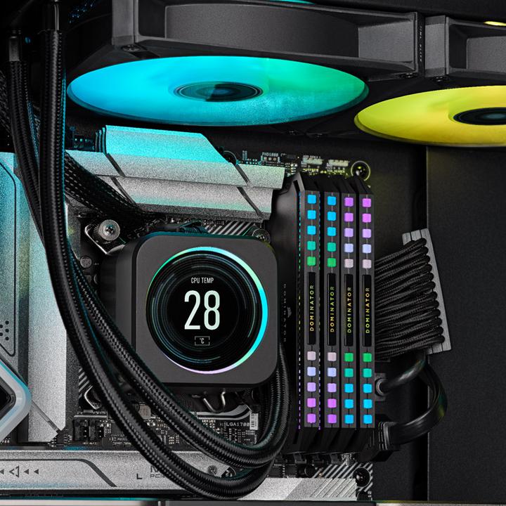 Produktbild Corsair Dominator Platinum RGB (2 x 32GB, 6400 MHz, DDR5-RAM, DIMM)