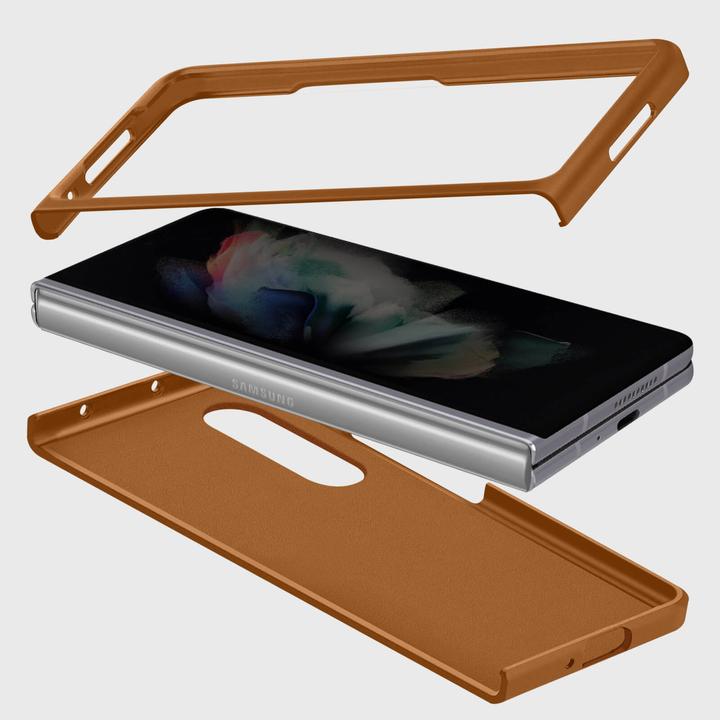 Actual product image Samsung Leather Cover (Samsung Galaxy Z Fold3)
