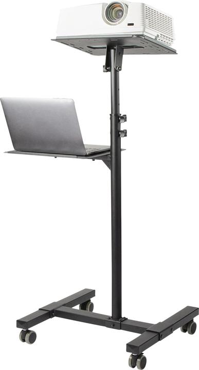 Immagine prodotto StarTech Mobile Projector and Laptop Stand/Cart - Heavy Duty Projector Stand (2 ripiani, ciascuno) - (Soffitto)