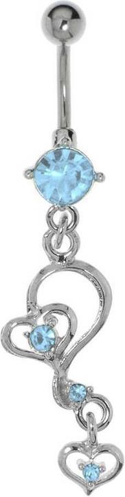 Bijouteria Bauchpiercing (Messing, Chirurgenstahl, Kristall)
