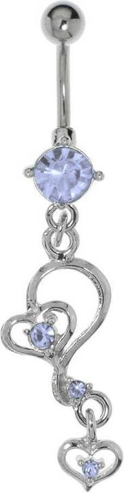 Bijouteria Bauchpiercing (Messing, Chirurgenstahl, Kristall)