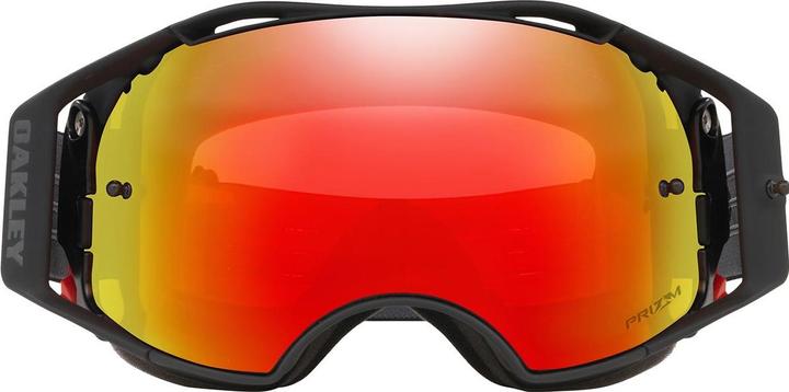 Actual product image Oakley Airbrake bike goggles (Band black gunmetal, Prizm MX Torch Iridium)