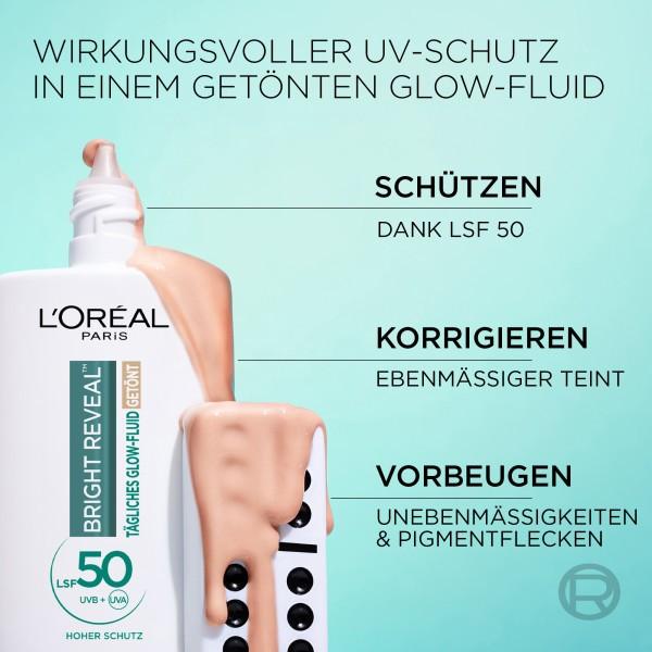 Actual product image L'Oréal Paris Bright Reveal (Suntan lotion, SPF 50+, 50 ml, 50 g)