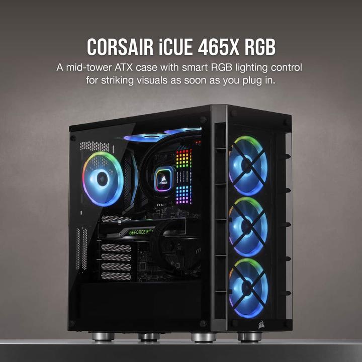 Immagine prodotto Corsair iCUE 465X RGB (ATX, mATX, Mini-ITX)
