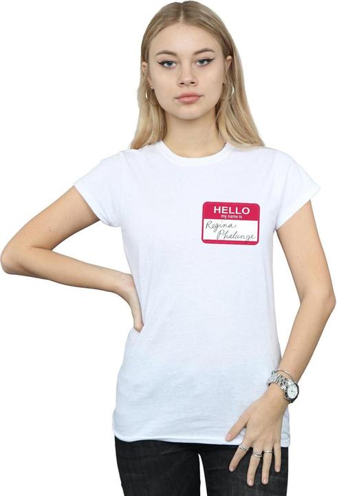 Friends Womens/Ladies Regina Phalange Name Tag Cotton T-Shirt