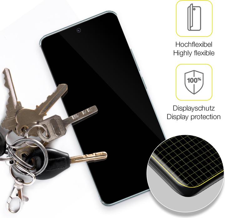 Immagine prodotto Dipos 3D Full-Cover Pellicola Protettiva (1 Pezzo/i, Xiaomi Redmi Note 14 Pro+ 5G)