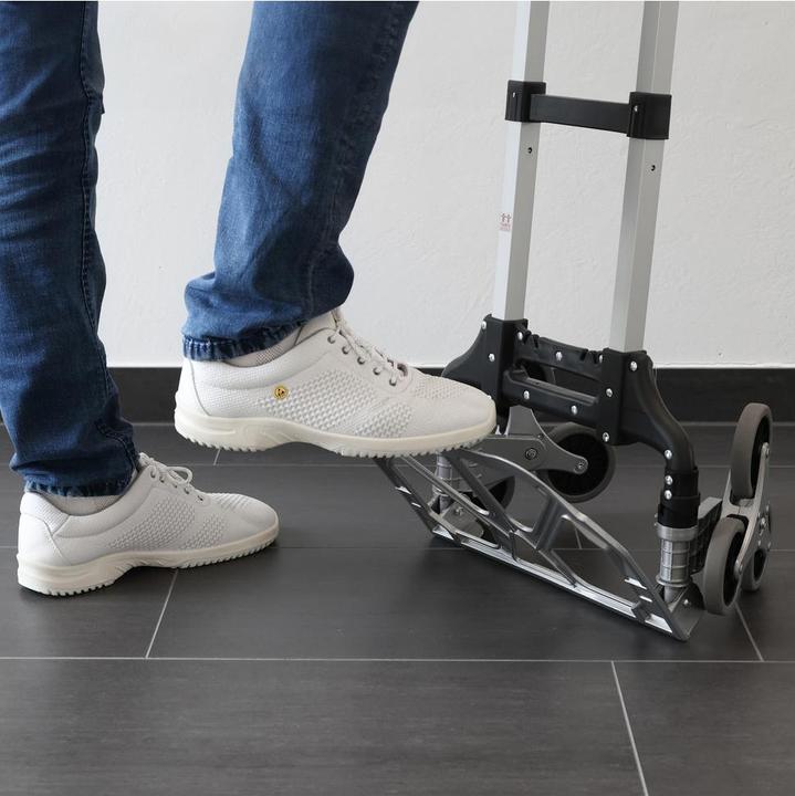 Actual product image Dönges Stairclimber sack truck up to 75 kg black/grey (75 kg)