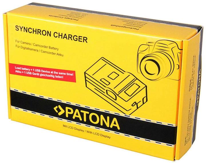 Actual product image Patona Synchronous USB Charger Fuji NPW126 (Charger)