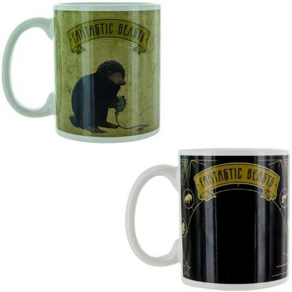 Actual product image Paladone Products Fantastic Beasts Niffler Heat Change Mug (1 pcs) (1 x)