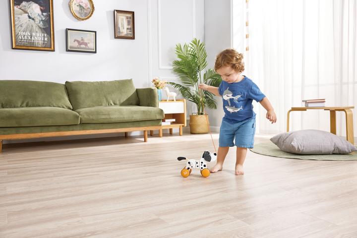 Actual product image Hape Pull Along Dalmatian