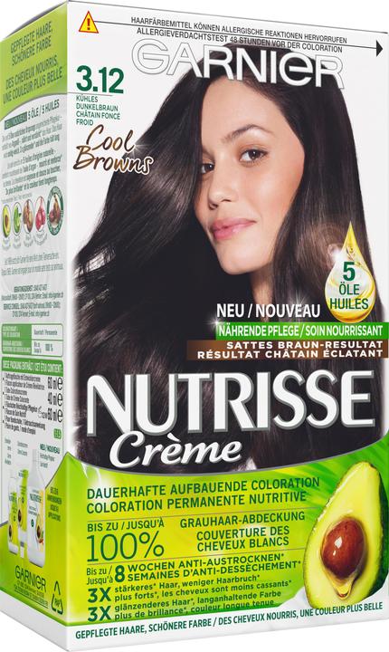 Image du produit Garnier Crème Nutrisse (45629 Marron foncé froid)